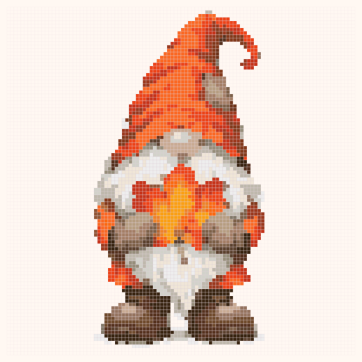 Aperçu de la grille Gnome d'automne